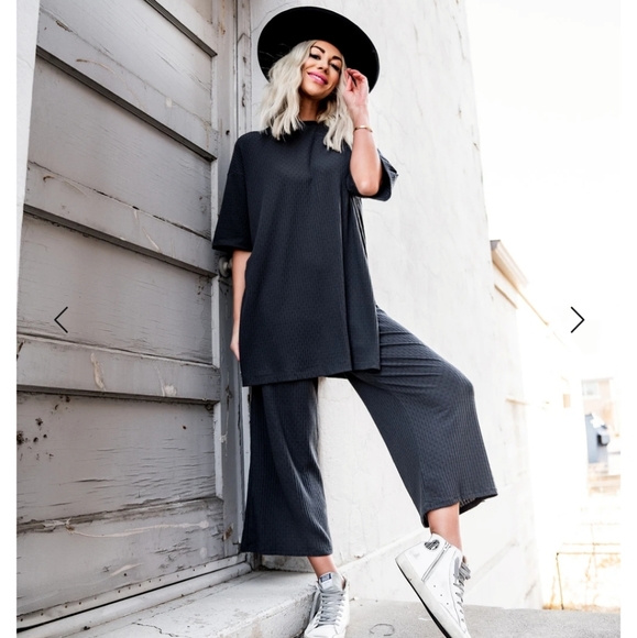 Dressed in LALA Other - Dressed in Lala playsuit XL charcoal grey
